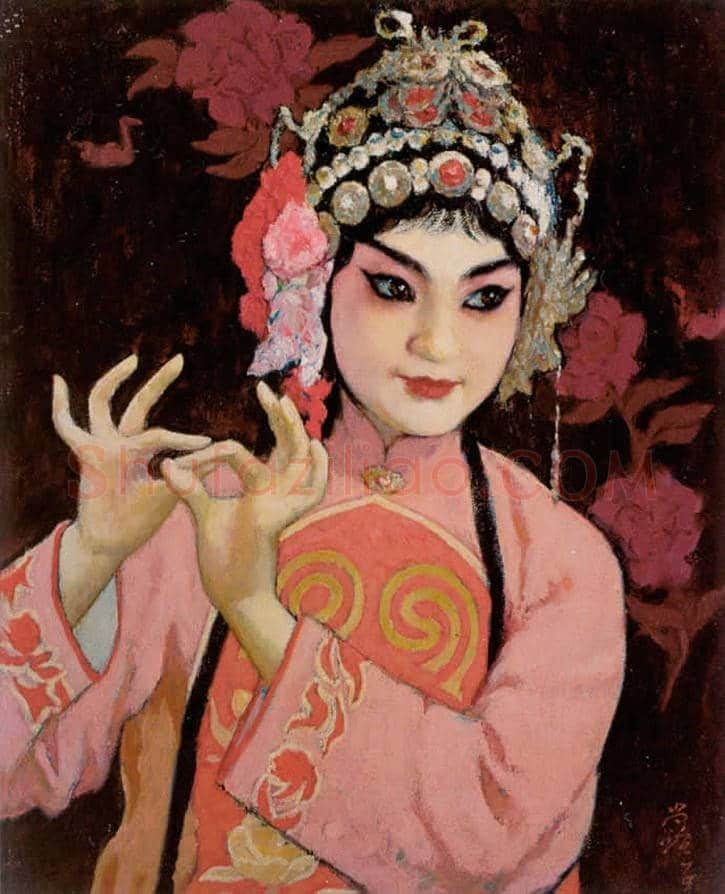 靳尚谊经典人物画高清全集 | 书画学堂