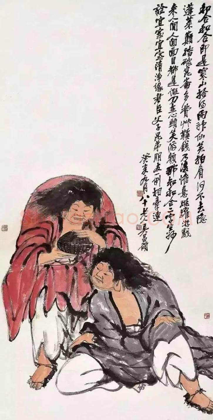 吴昌硕人物画欣赏 | 书画资料