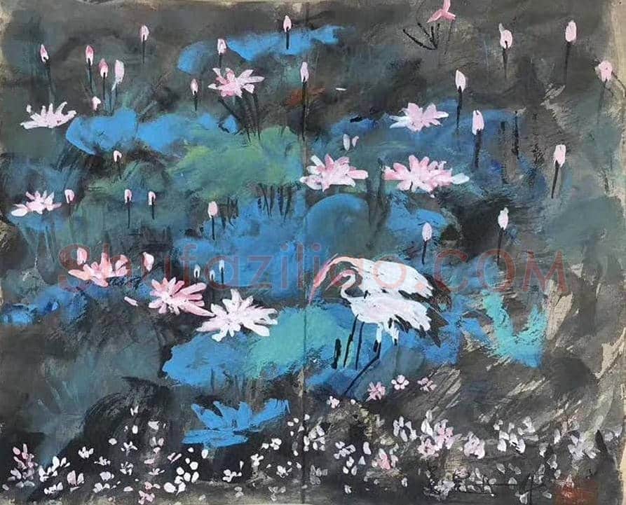 吴冠中精品《春景册页》,至尊罕见! | 国画作品