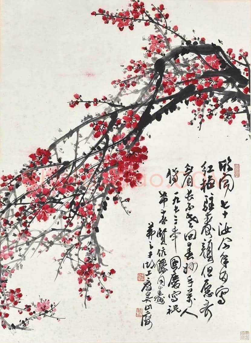 吴茀之花鸟画作品欣赏 | 书画常识