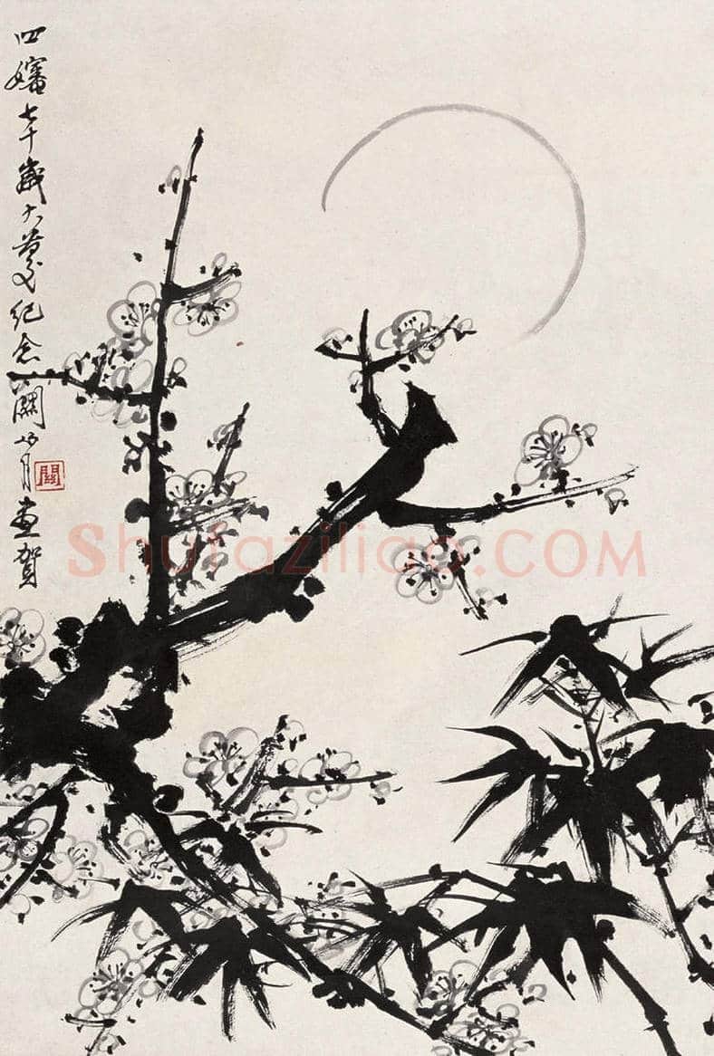 关山月花鸟画图赏 | 书画知识