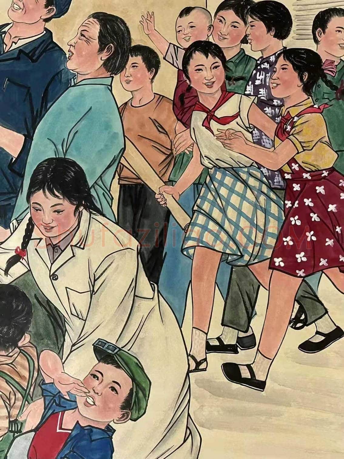 刘文西巨制《毛主席在抗大》,经典再现 | 国画欣赏