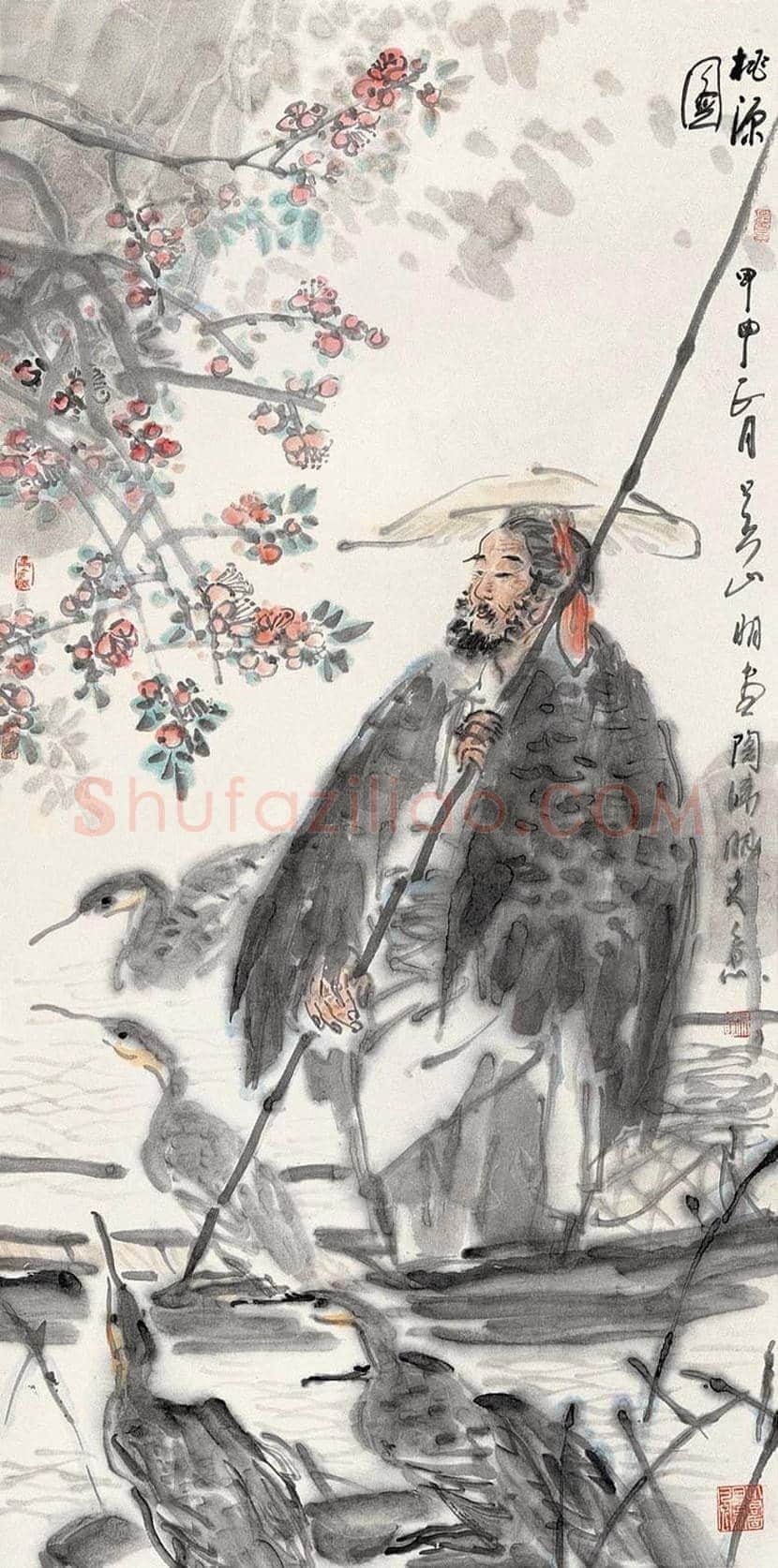 吴山明人物画作品欣赏 | 书画学堂