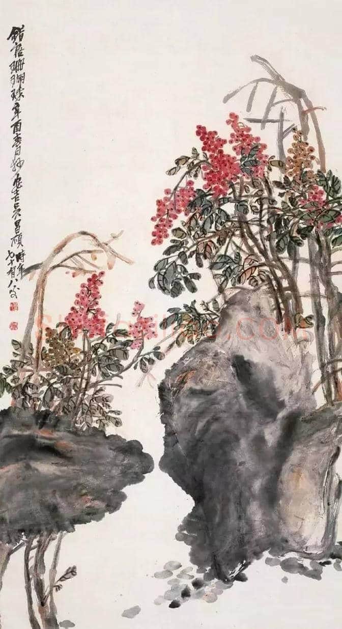 吴昌硕 | 金石入画，艳而不俗 | 书画知识