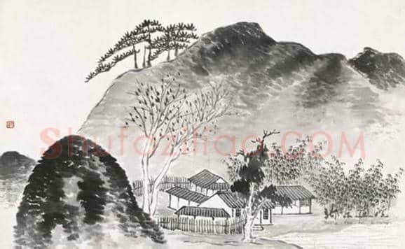 齐白石山水画《借山图卷》欣赏 | 书画文摘