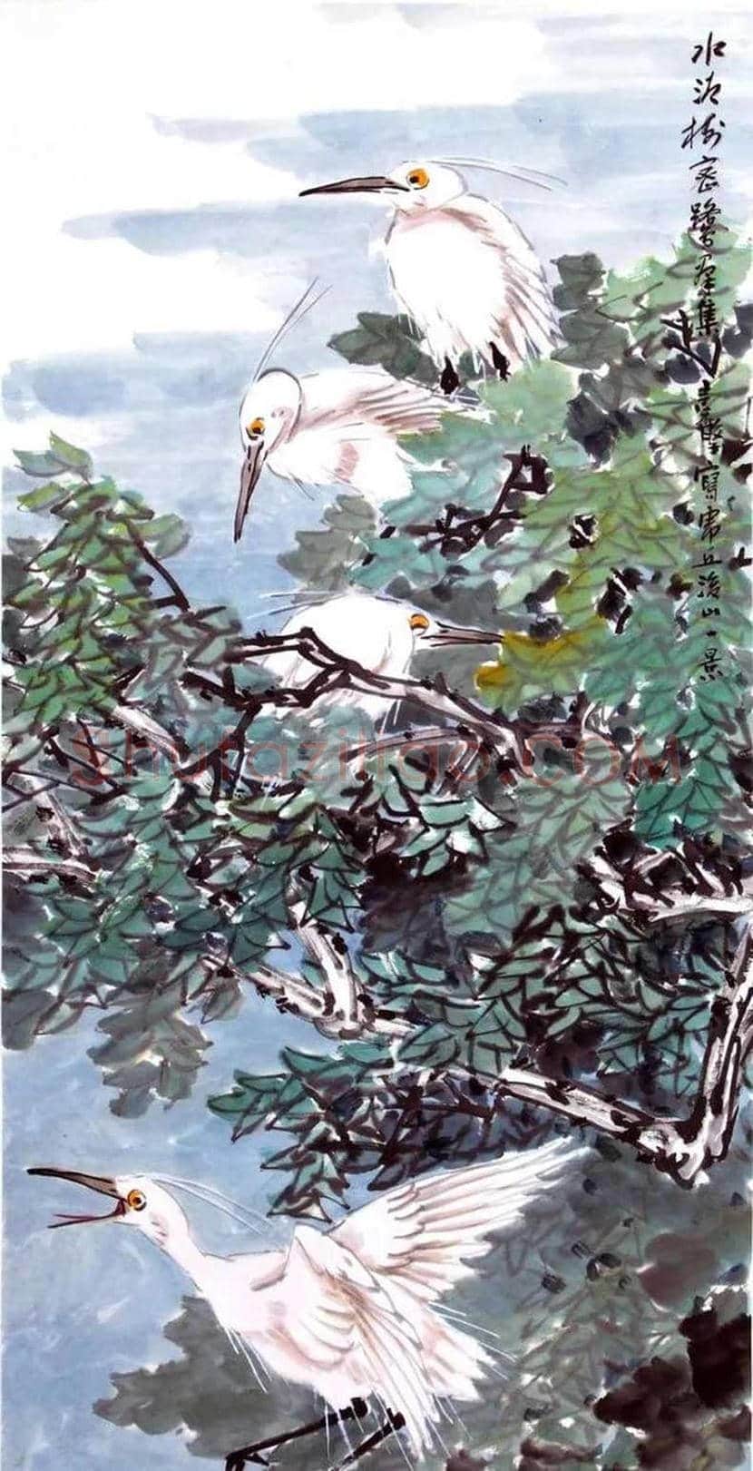 张继馨国画作品欣赏 | 书画讲解
