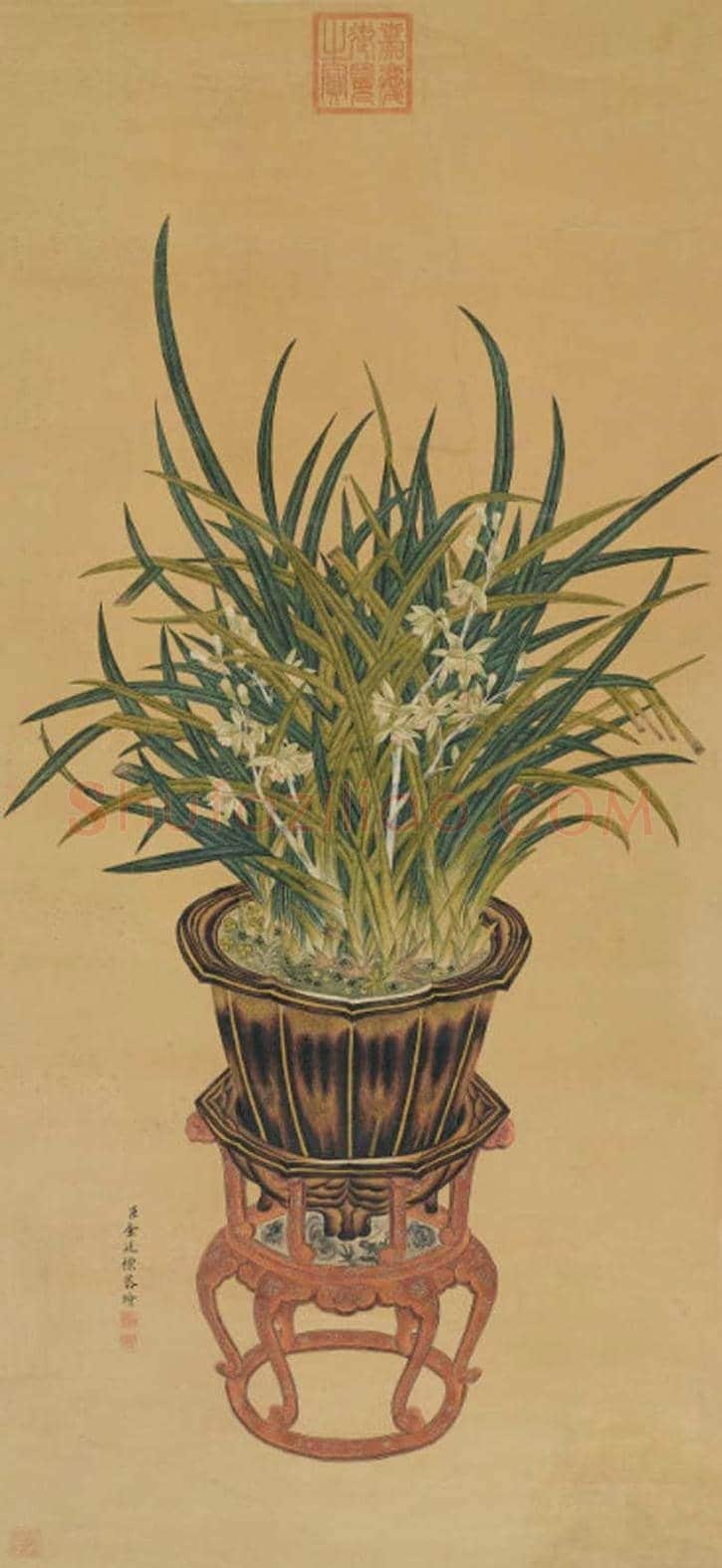 金廷标绘画作品欣赏 | 书画资料