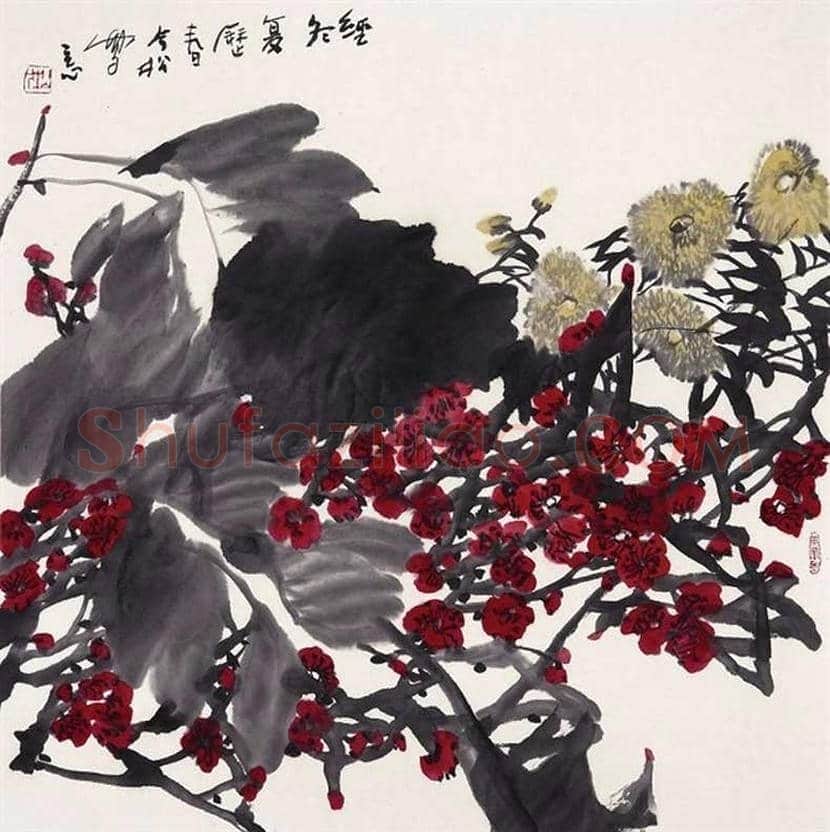 冯今松花鸟画欣赏 | 书画学堂