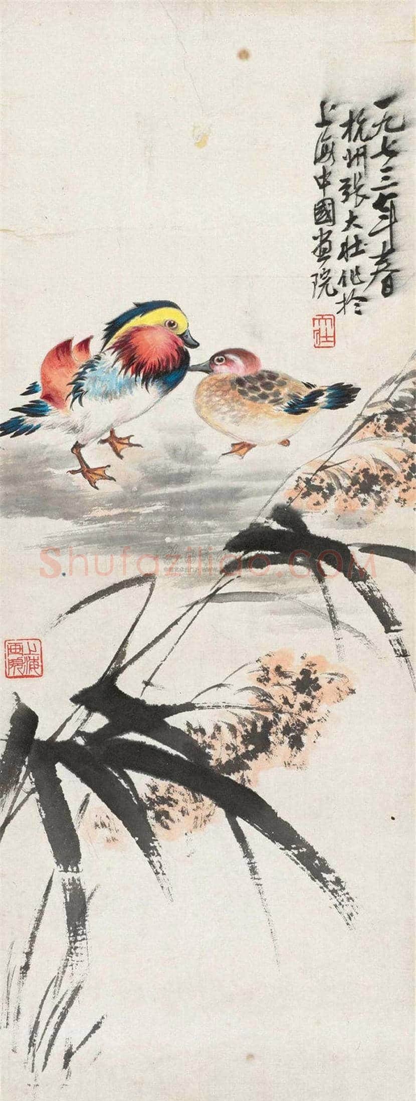 张大壮花鸟画作品欣赏 | 书画文摘