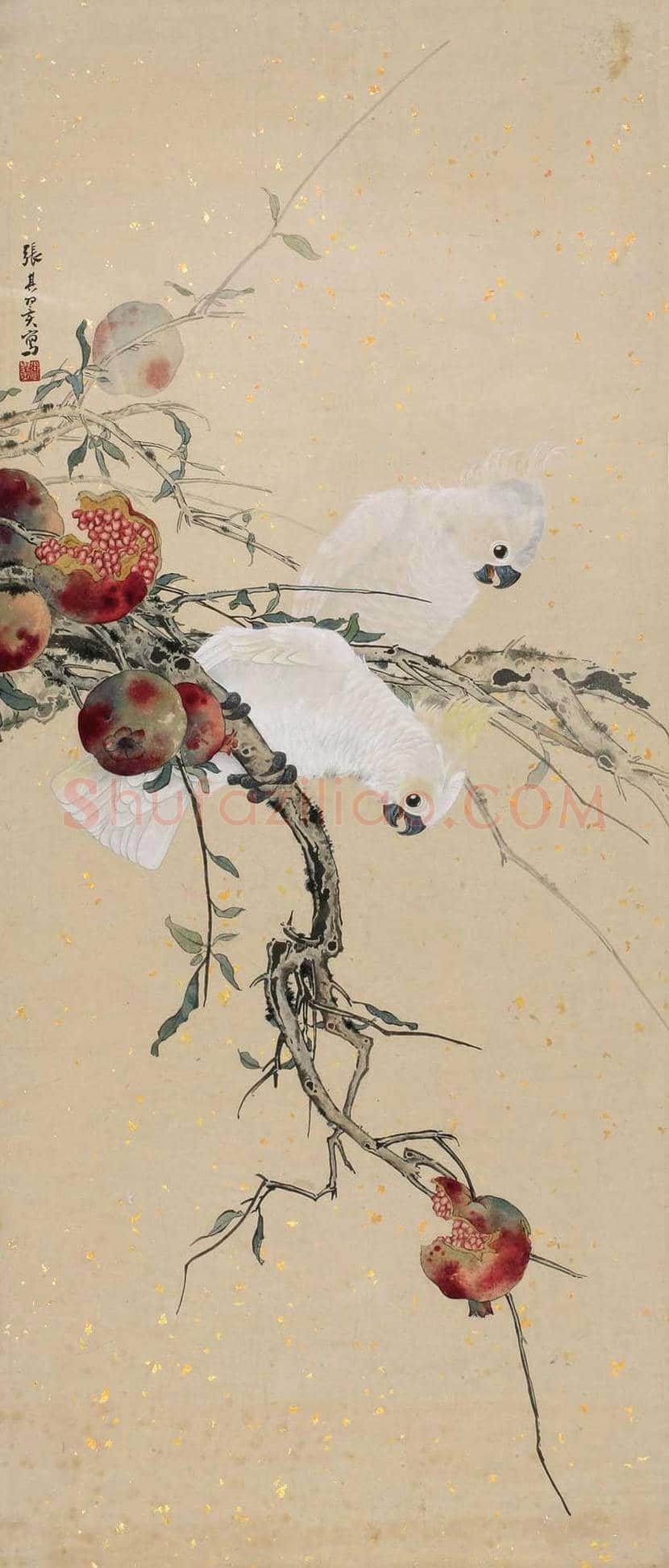 张其翼花鸟画作品欣赏 | 书画科普