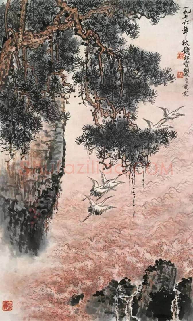 钱松喦花鸟画欣赏【20幅】 | 书画文摘