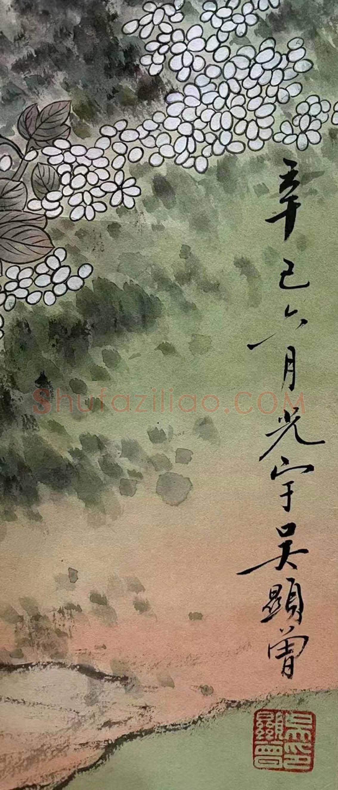 刘凌沧《抚宋人本刺绣图》,早期佳构 | 国画欣赏