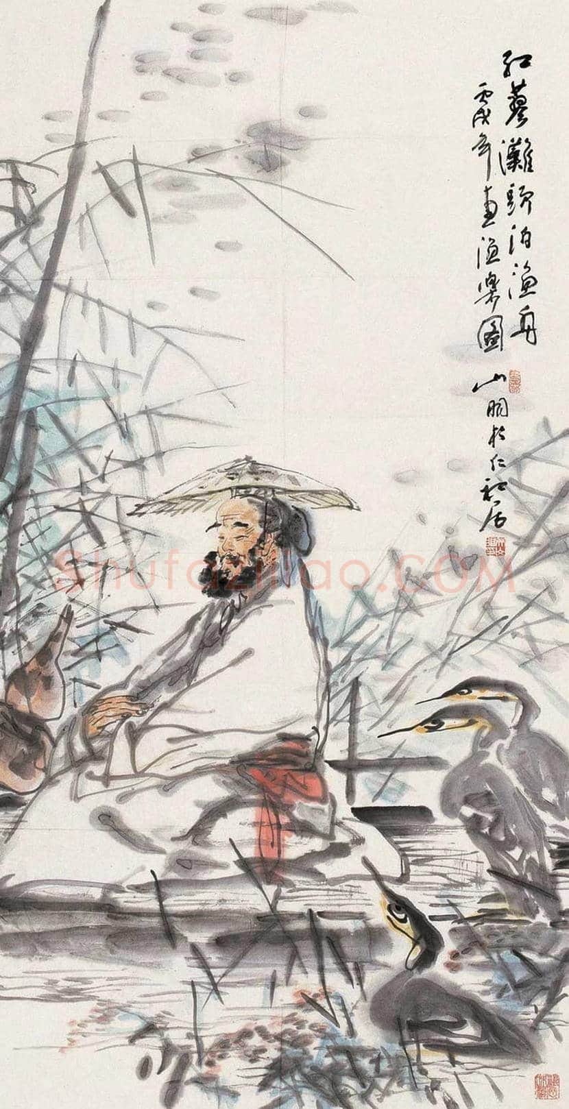 吴山明人物画作品欣赏 | 书画学堂