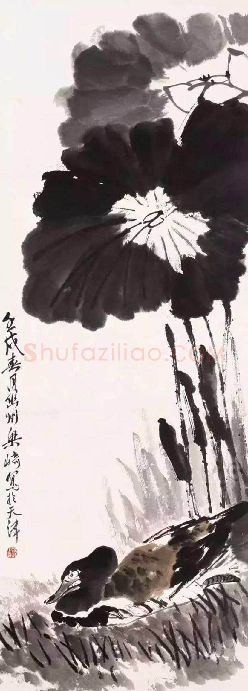 粱崎作品欣赏 | 书画讲解