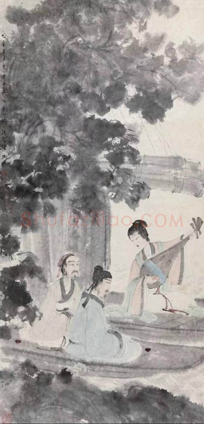 傅抱石绘画所呈现的中国古詩意境【名人字画欣赏】 | 书画学堂