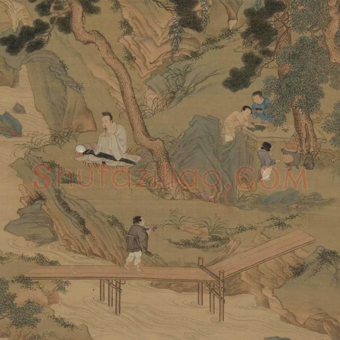 仇英·仙山与桃源 | 书画文摘