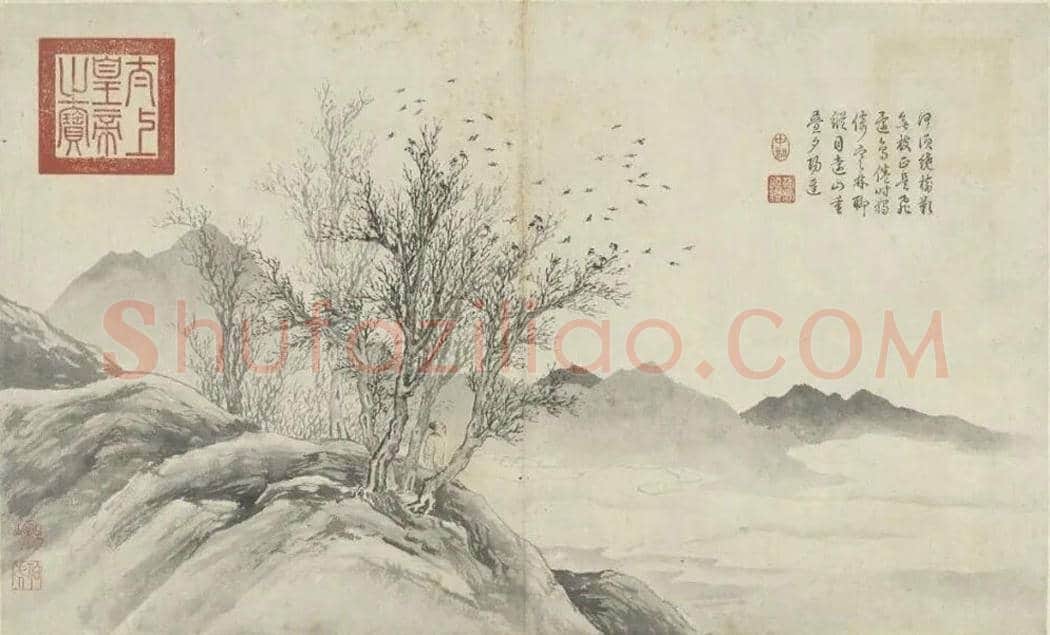 唐寅《山水人物册》欣赏 | 书画资料