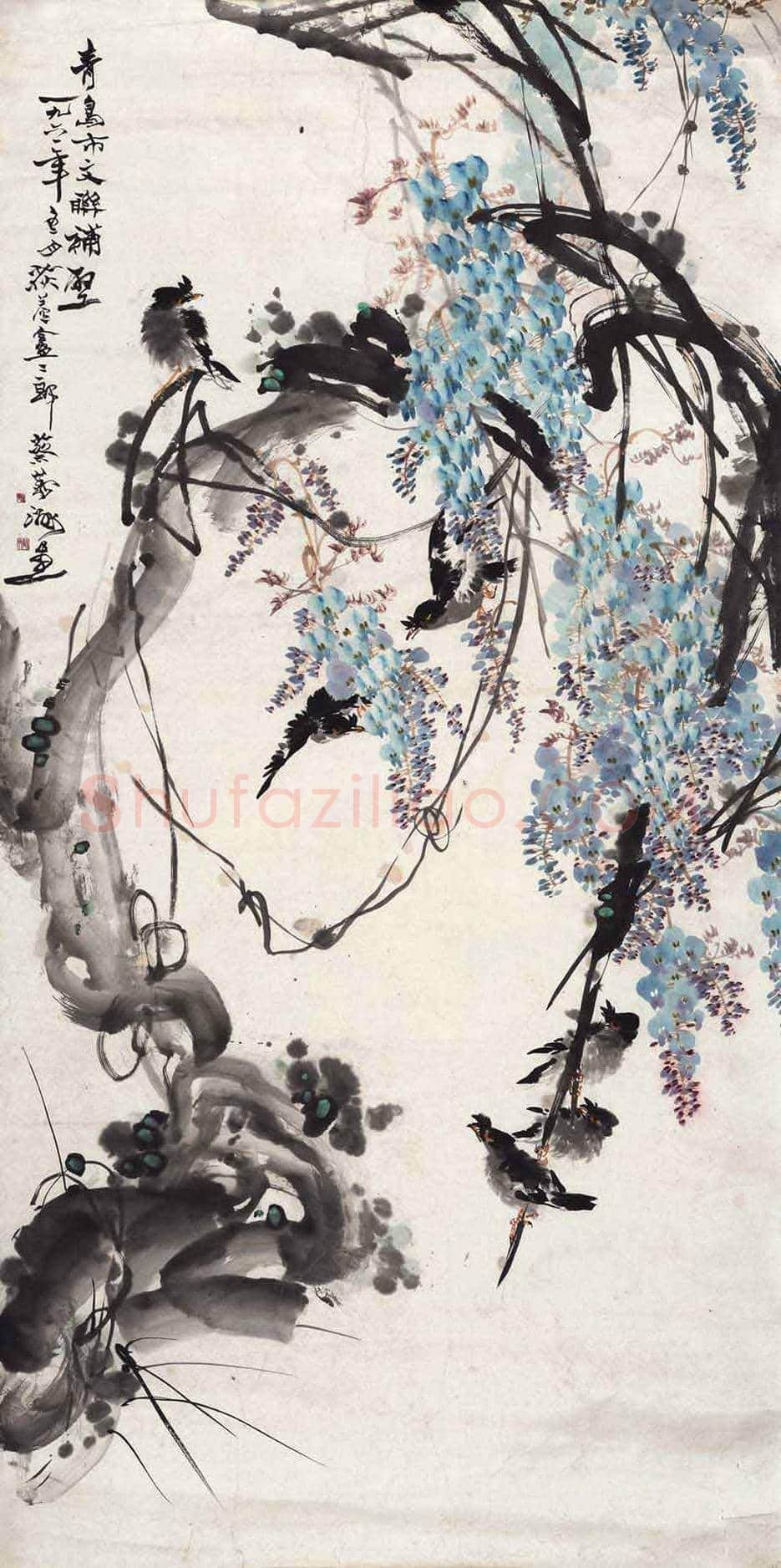 蔡鹤洲国画作品欣赏 | 书画常识