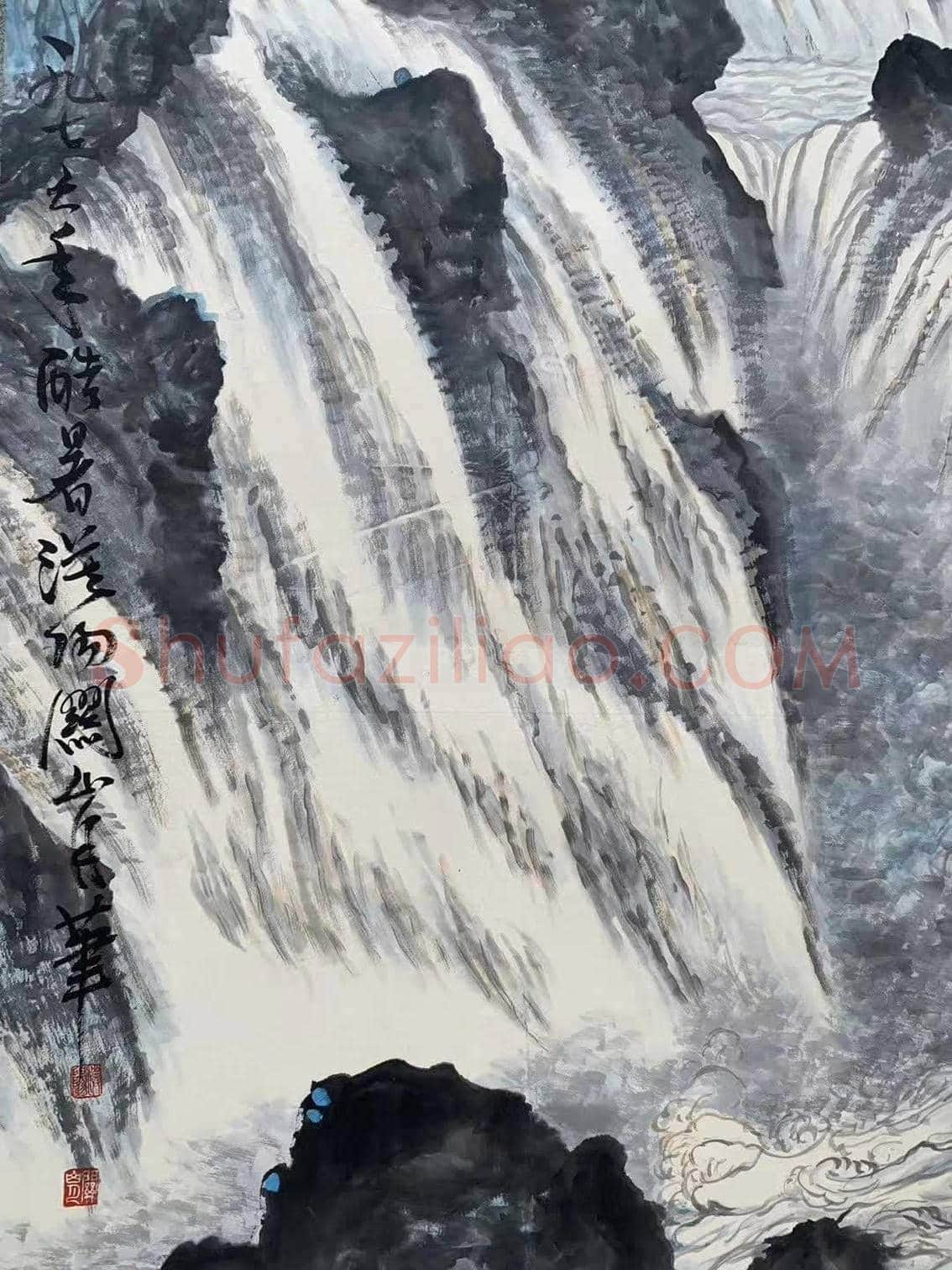 关山月至尊巨制《锦绣河山》,美术史上经典之作 | 国画图片