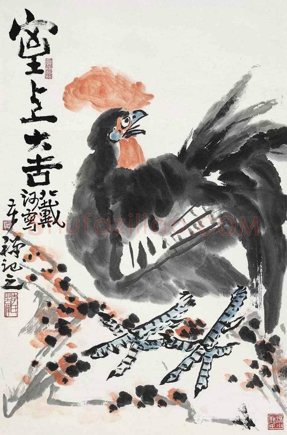 名家笔下的大吉图欣赏 | 书画资料