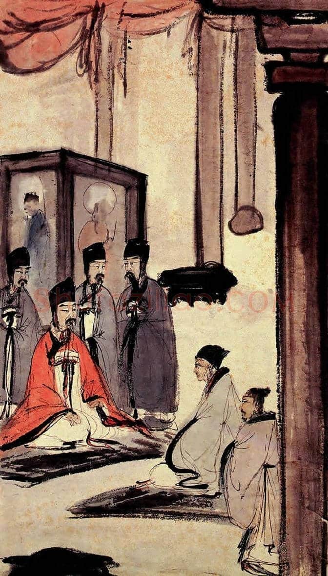 傅抱石人物画大全 | 书画学堂