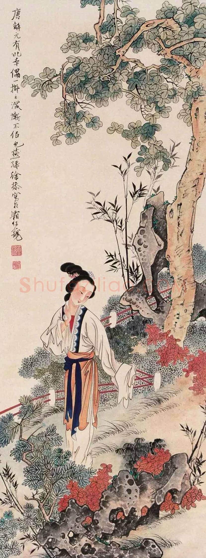 徐燕孙人物画作品欣赏 | 书画讲解