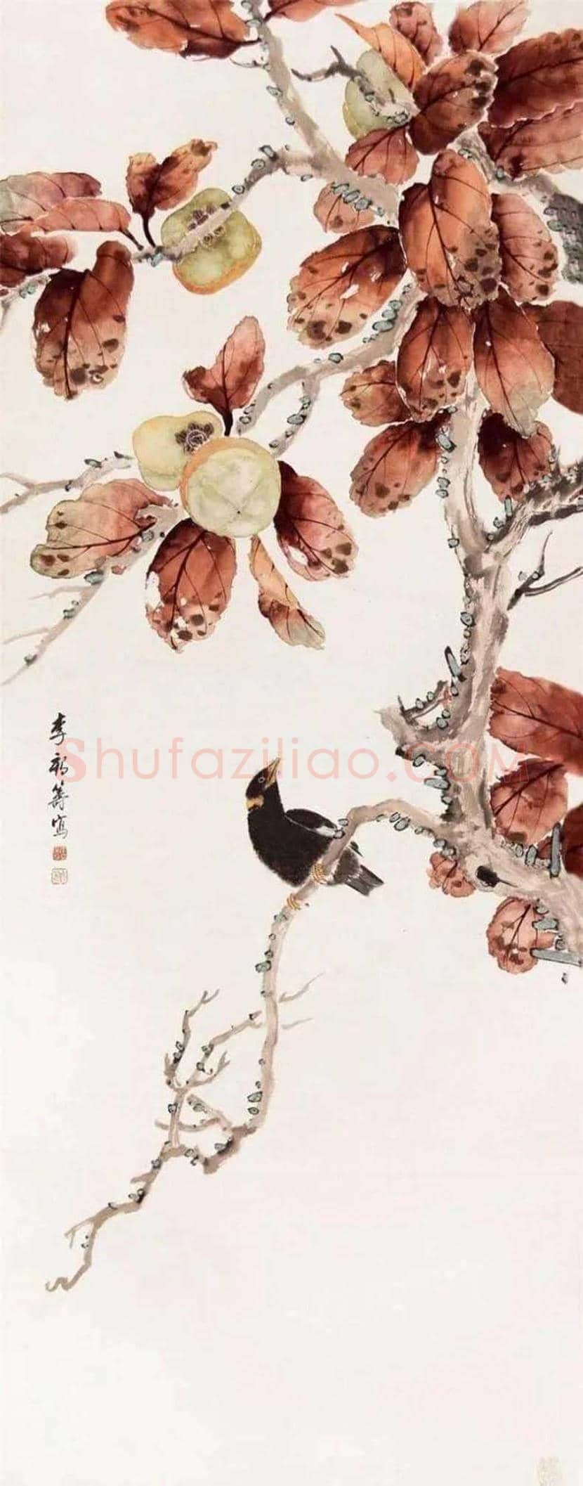 李鹤筹花鸟画作品欣赏 | 书画文摘