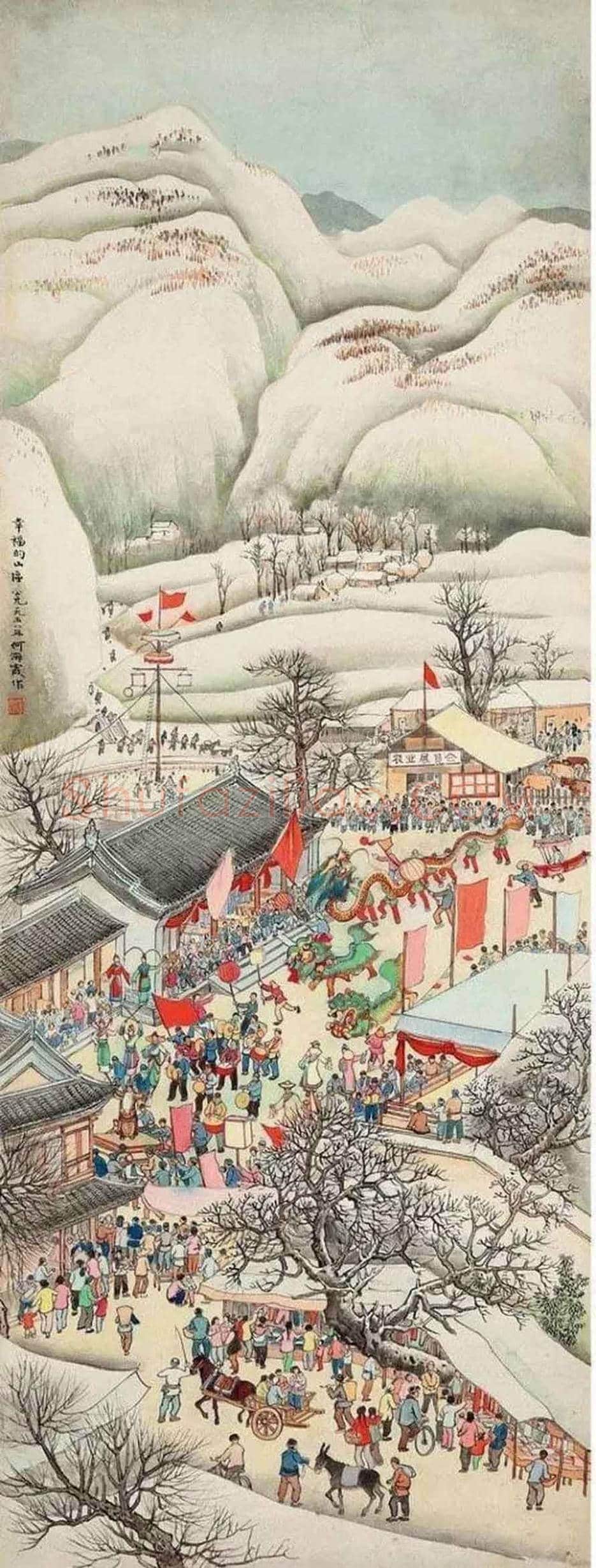 何海霞山水画欣赏 | 书画百科