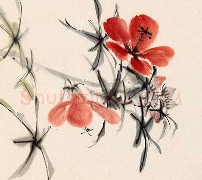 王雪涛《百卉图》中国小写意花鸟绘画巅峰之作 | 书画资料