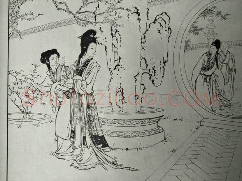 王叔晖连环画《西厢记》，工笔人物颠峰之作 | 书画资料