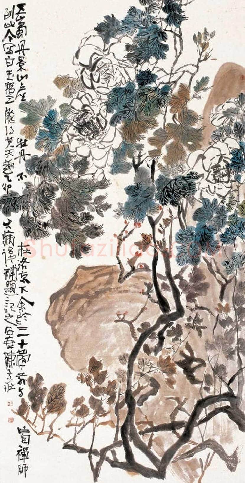 陈子庄花鸟画作品欣赏 | 书画学堂