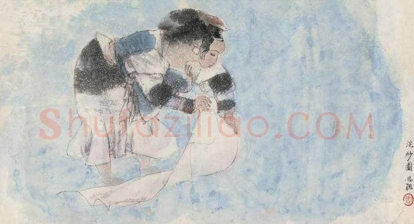 周思聪人物画作品欣赏 | 书画讲解