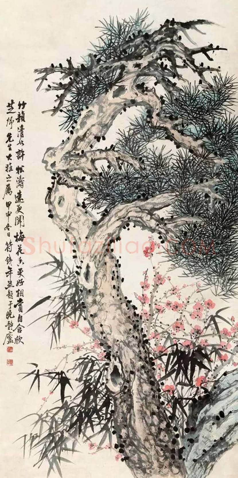 符铸书画作品欣赏 | 书画学堂