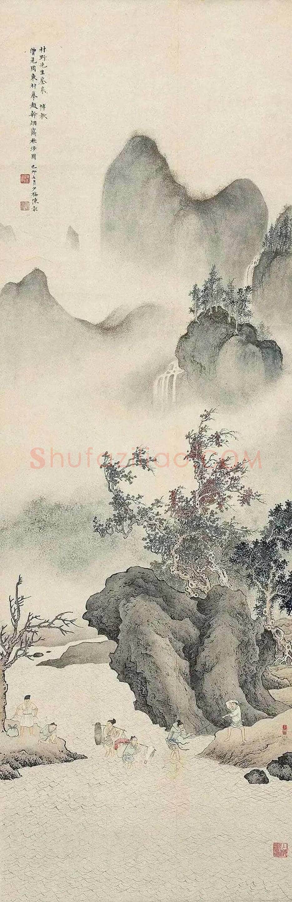 陈少梅先生的笔下四季，美到心醉！ | 书画知识