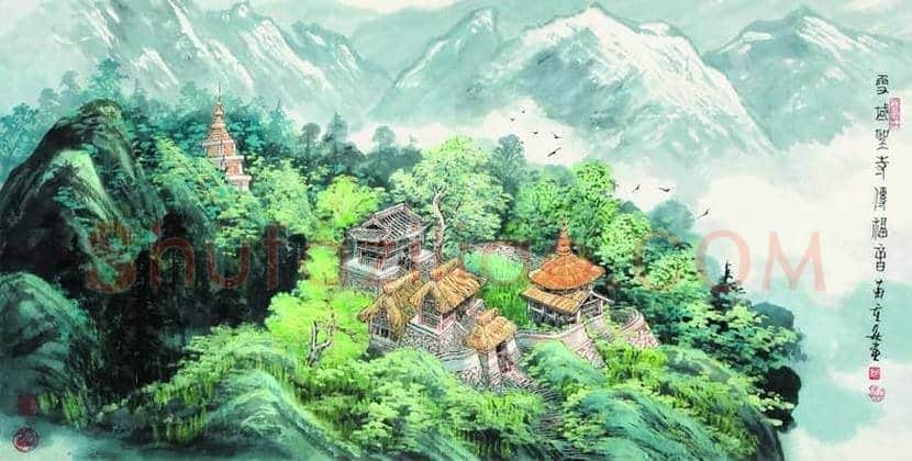 苗重安山水画作品欣赏 | 书画百科