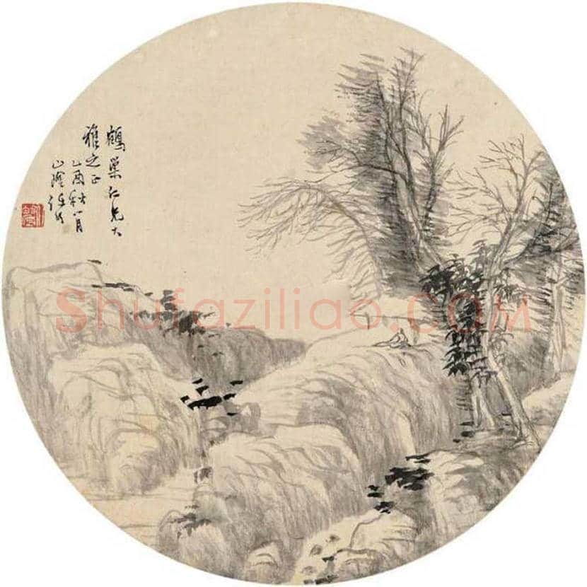 任伯年扇面作品欣赏 | 书画资料