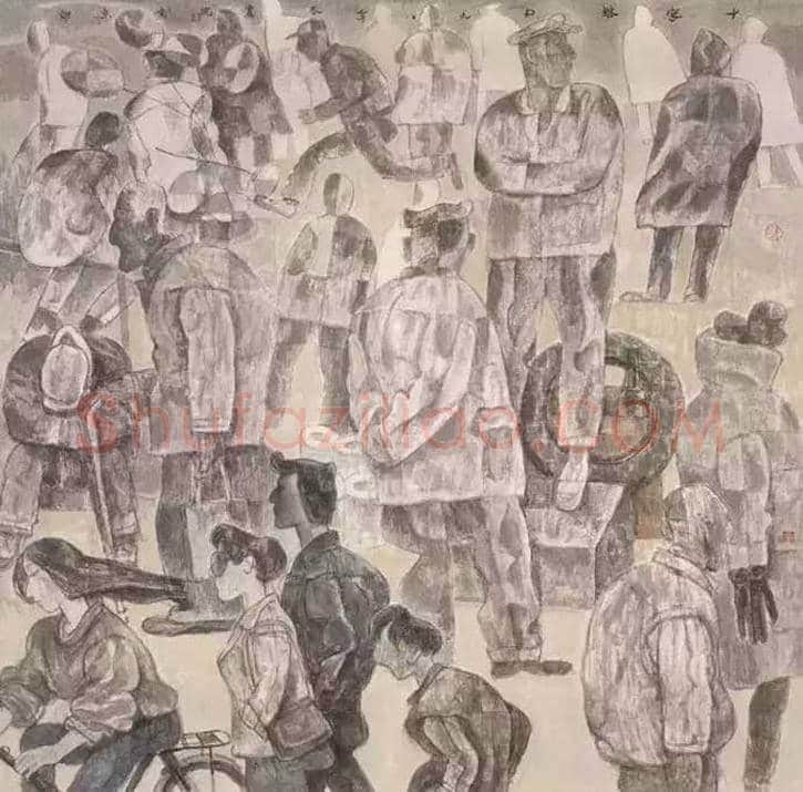 卢沉水墨人物画作品欣赏 | 书画资料