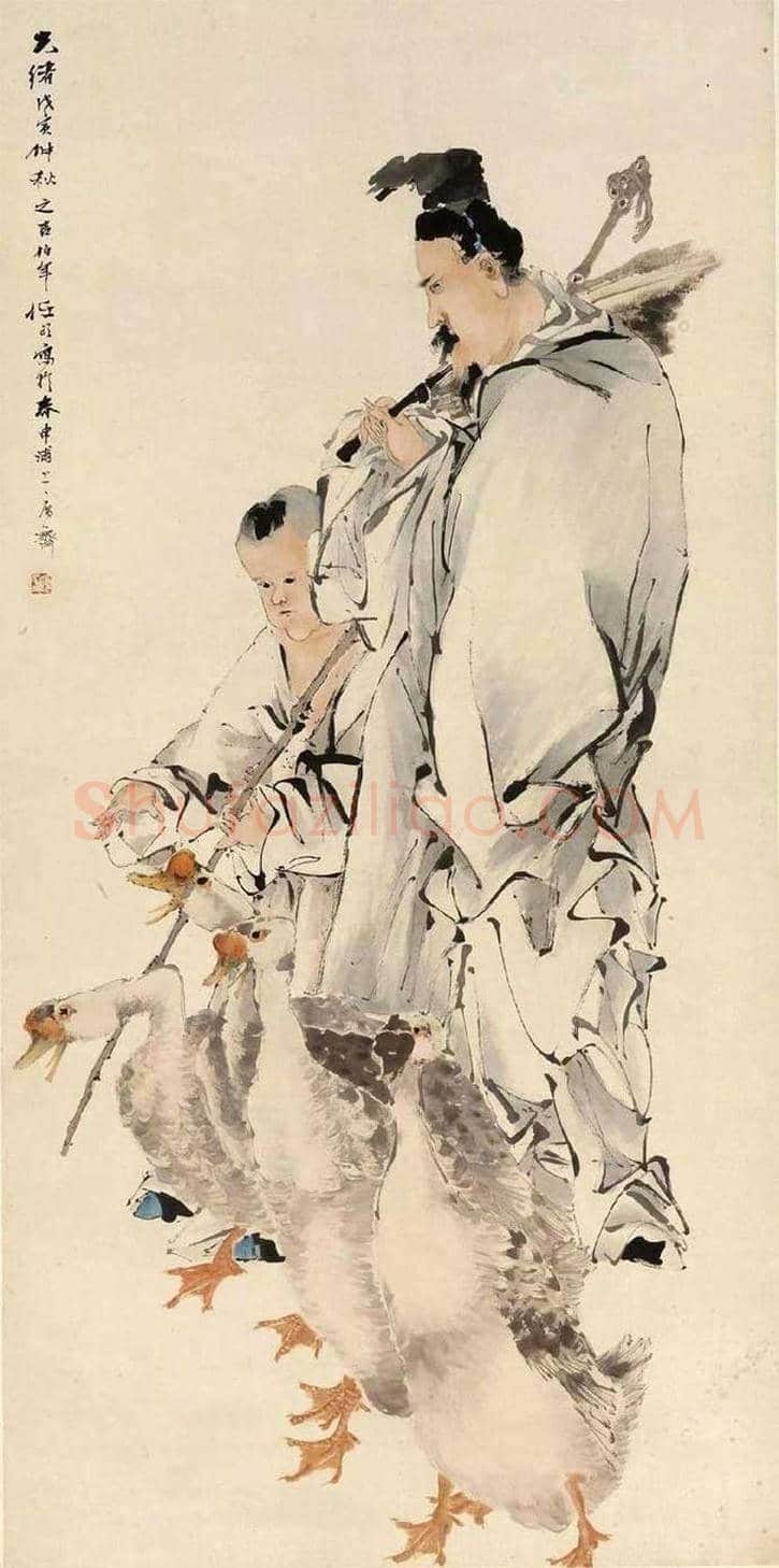 任伯年人物画欣赏 | 书画讲解