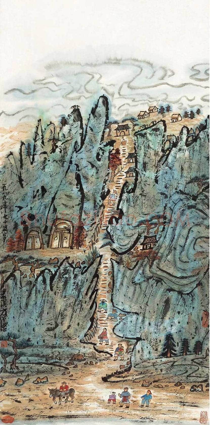 方召麐作品欣赏 | 书画资料