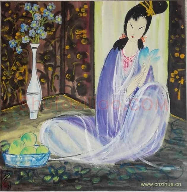 林风眠戏剧人物画拍卖及欣赏 | 书画知识
