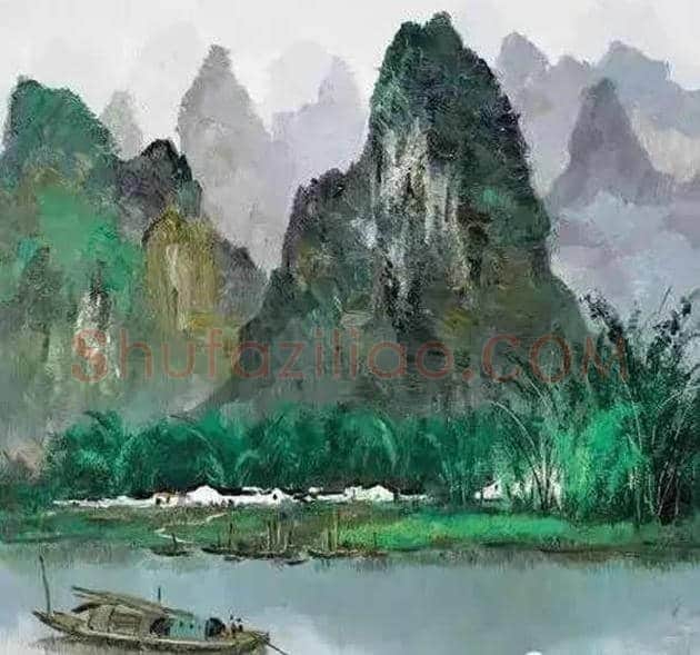 李可染、徐悲鸿、吴冠中等三位大师画漓江 | 书画学堂