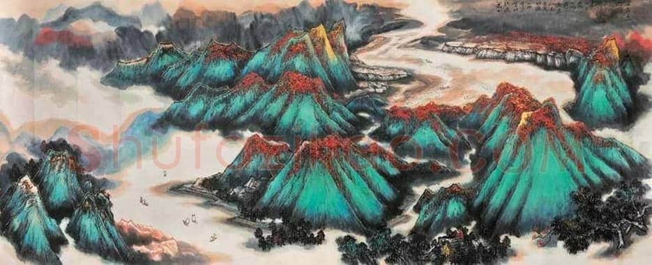 20世纪中国最大的庙堂山水画家:何海霞 | 书画科普