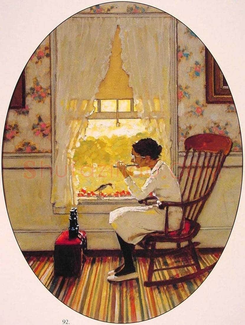美国插画师|诺曼·洛克威尔作品欣赏 | 书画科普