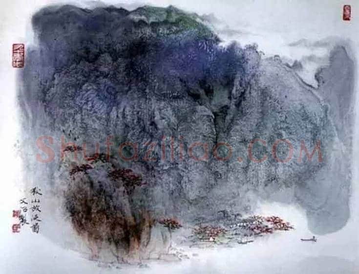 宋文治泼彩山水令人沉醉，可媲美张大千！ | 书画讲解