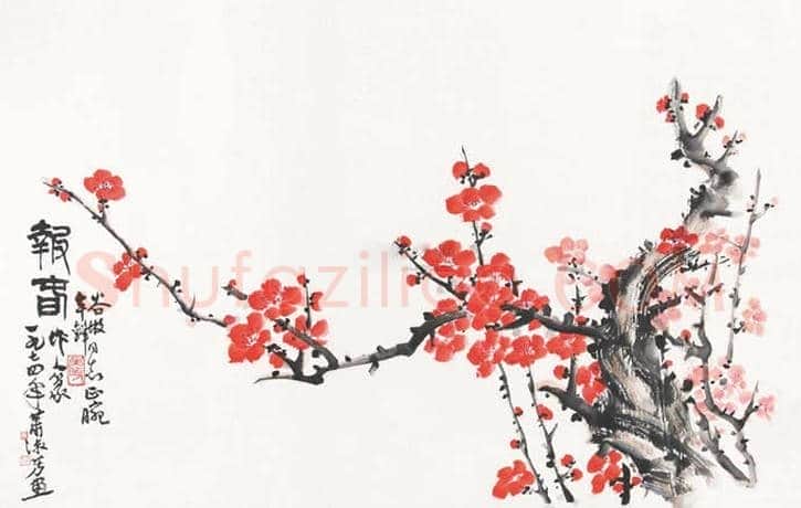 吴作人萧淑芳合作作品欣赏 | 书画讲解