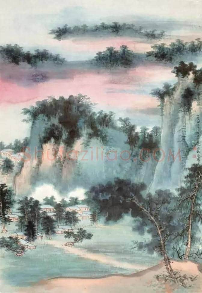 谢稚柳的泼彩作品欣赏 | 书画常识
