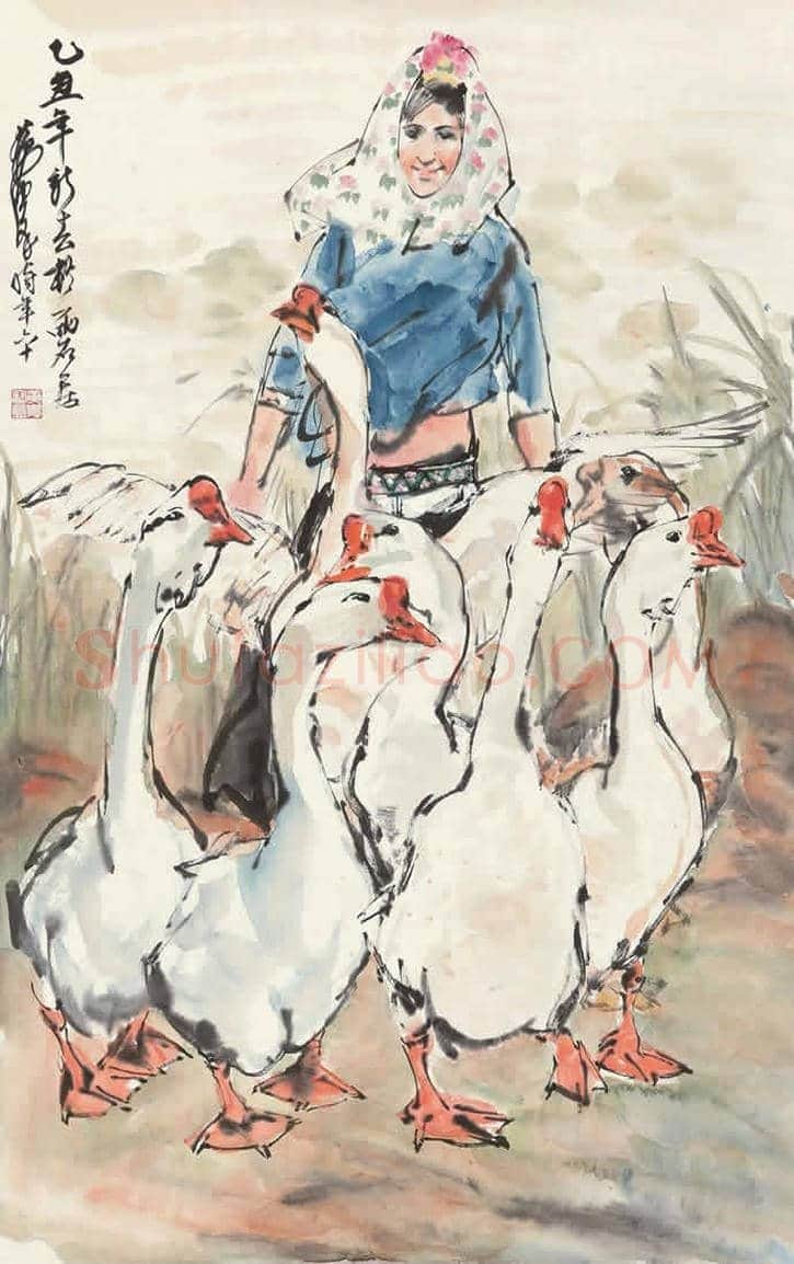 黄胄笔下的小动物,栩栩如生 | 书画常识