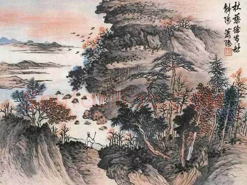 萧谦中山水画欣赏 | 书画学堂