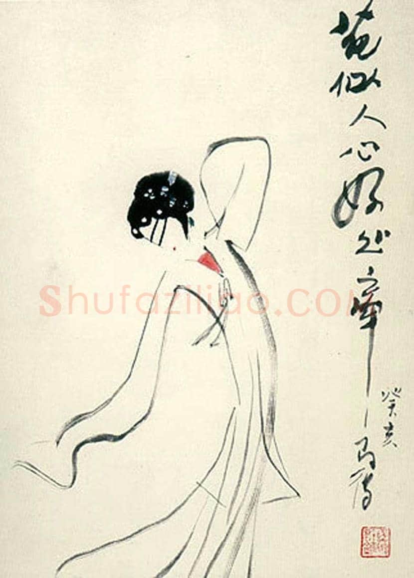 高马得戏曲人物画欣赏 | 书画讲解