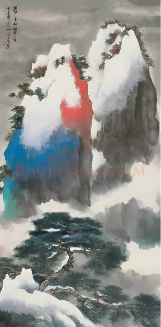 谢稚柳笔下的雪景山水 | 书画常识